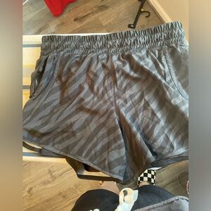 Women’s running shorts. Zebra. Medium